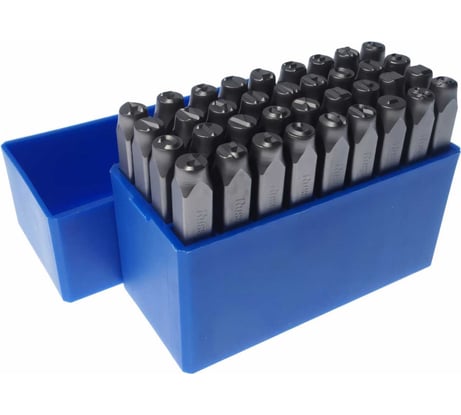 Буквенные клейма кириллица 5мм JTC-JW0915-5