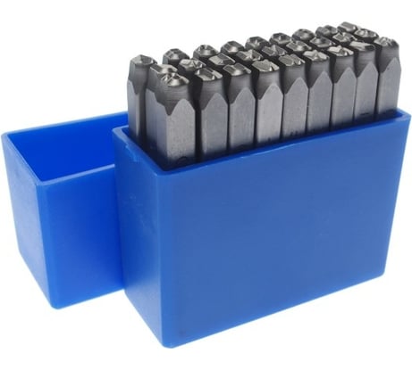 Буквенные клейма латиница 4мм JTC-JW0914-4