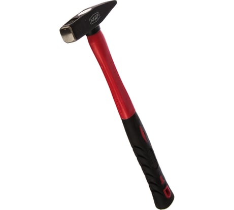 Кованый молоток со стеклопластиковой обрезиненной рукояткой 200 г КЕДР 055-0200 27280