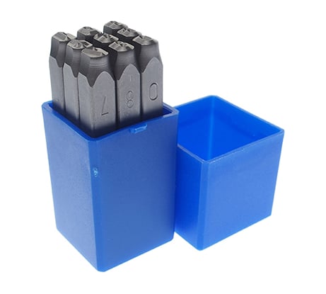 Клейма цифровые JTC 5 мм, 7242 725649