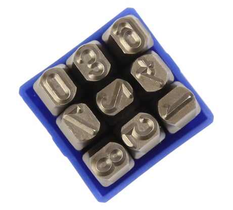 Клейма, цифровые 8мм JTC-7244