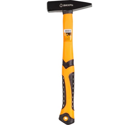 Молоток 400г, фибергласовая двухкомпонентная ручка Вихрь 73/6/8/5