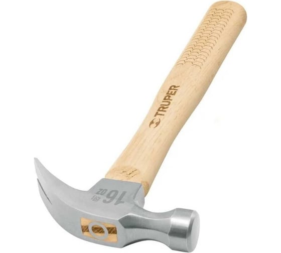 Столярный молоток с ручкой 28 см, 0.2 кг Truper MA-7 16750