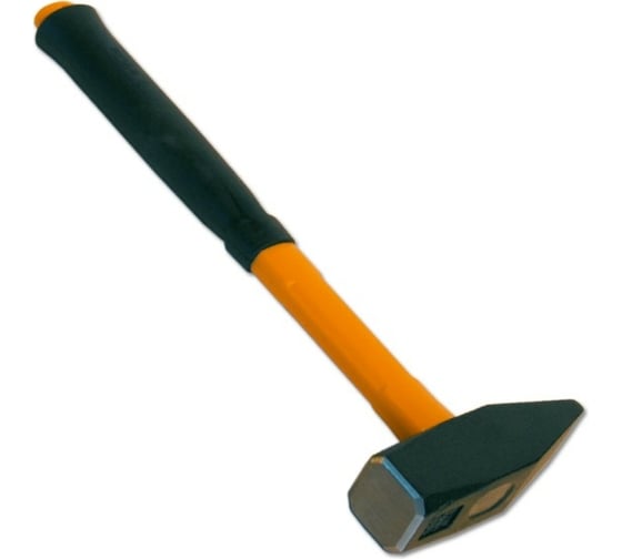 Молоток "ПРОФИ" 200 гр немецкого типа фибергласовая ручка SANTOOL 030812-020 1