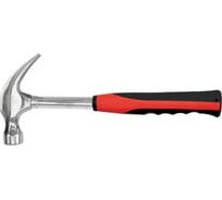 Молоток-гвоздодер YATO металлическая, обрезиненная рукоятка, 450 г YT-4560