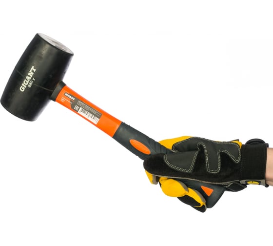 Резиновый молоток 680 грамм Gigant RH680