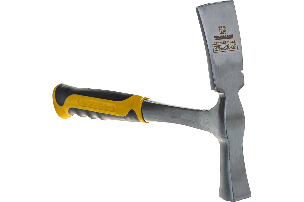 Молоток-кирочка STAYER STRIKE Professional КАМЕНЩИКА 600г ...