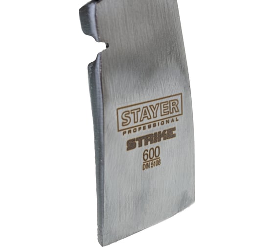 Молоток-кирочка STAYER STRIKE Professional КАМЕНЩИКА 600г цельнометаллический 20165