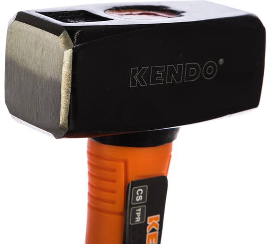 Кувалда с фиберглассовой рукояткой KENDO 1000 гр 25301