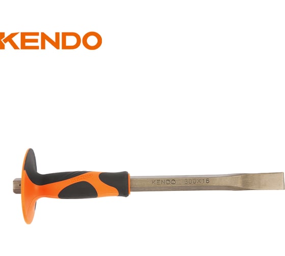 Зубило с протектором KENDO 16х300 мм 26502