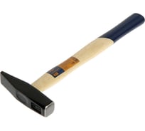 Молоток ТУНДРА слесарный, квадратный боек, деревянная рукоятка, 300 г 881978