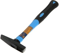 Молоток ТУНДРА слесарный, квадратный боек, фиберглассовая обрезиненная рукоятка, 100 г 4987610