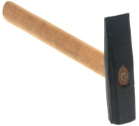 Слесарный молоток 300 г, квадратный боек, деревянная рукоятка СИБРТЕХ 10214
