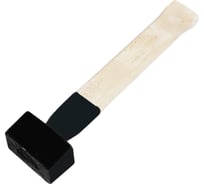 Кувалда ЛОМ литая, 2 кг, деревянная рукоятка 4613184