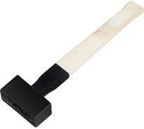 Кувалда ЛОМ литая, 3 кг, деревянная рукоятка 4613185