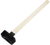 Кувалда ЛОМ литая, 5 кг, деревянная рукоятка 4613187