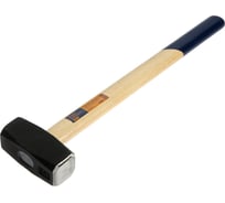 Кувалда ТУНДРА кованая, удлиненная деревянная рукоятка, 3 кг 1672046