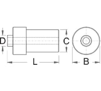 Адаптер для втулок Unior 12мм 2 шт. 623004