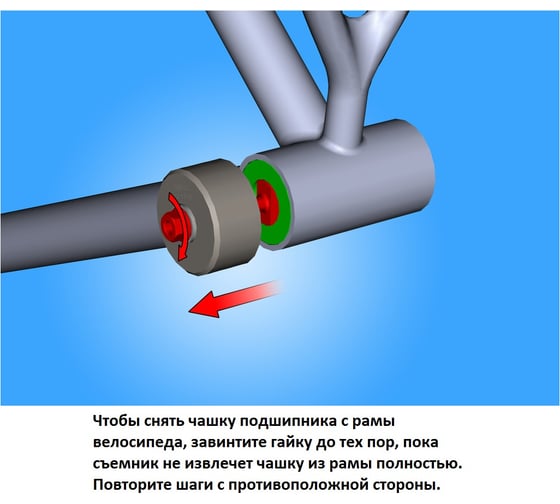 Инструмент для снятия каретки Unior BB90 623085