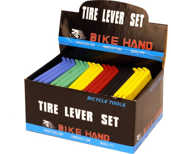 Пластиковые монтажки BIKE HAND YC-311-Box, 30х3 шт. в комплекте, цветные H000008187 1