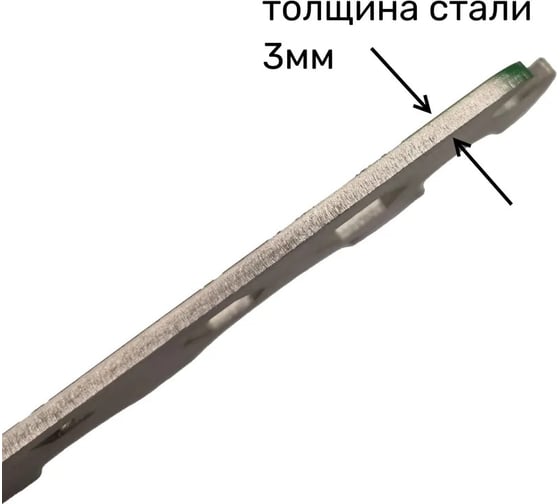 Ключ велосипедный СССР из нержавеющей стали PALITRA TECHNOLOGY 3 мм 52299