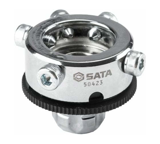 Т-образный адаптер для плашек, метчиков Sata M3-M12 с фиксатором 50423 1