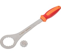 Ключ Unior под каретку Hollowtech II и др., с ключом для снятия пластикового фиксатора 624903