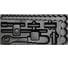 Ложемент для выдвижного ящика YATO набор инструментов 1/2" YT-55371 1