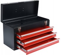 Ящик для инструмента YATO металлический, с 3-мя выдвижными полками YT-08873