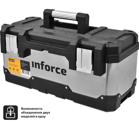 Металлопластиковый ящик для инструментов 20" Inforce 06-20-08