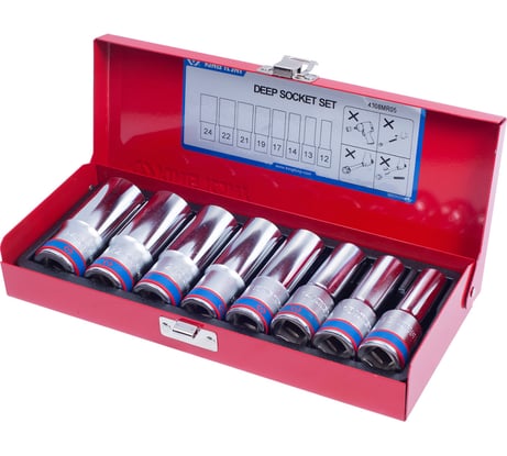 Ложемент для набора глубоких торцевых головок 4208MR01, 4308MR, 4308MR, PVC KING TONY 84430880B