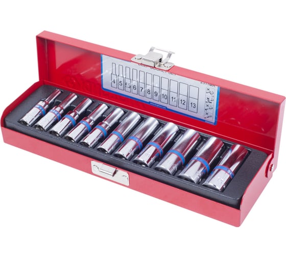Ложемент для набора глубоких торцевых головок 2511MR, 2510SR, PVC KING TONY 84251180B