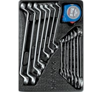 Ложемент для набора накидных и рожковых ключей, рулетка 9-90315MR, PVC KING TONY 84712920B