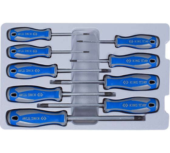 Ложемент для набора отверток 30309PR, PVC KING TONY 843030912H