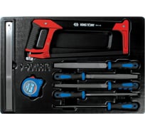 Ложемент для набора напильников, рулетка, линейка и ножовка 9-90408TQ, EVA KING TONY 84714420B