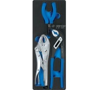 Ложемент для набора пассатижи, переставные клещи и зажим 9-40113GPV, EVA KING TONY 85810632B