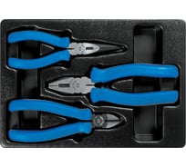 Ложемент для набора пассатижей и бокорезов 9-40103GP, PVC KING TONY 84710620B