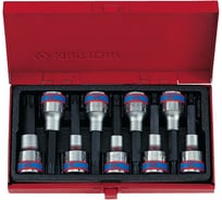 Ложемент для наборов торцевых насадок 4119PR, 4120PR, PVC KING TONY 84411980B