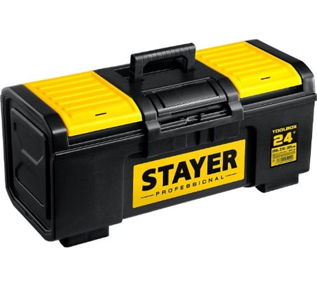 Ящик для инструмента STAYER TOOLBOX-24 пластиковый, Professional 38167-24