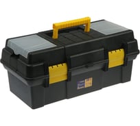 Ящик для инструмента ТУНДРА 19", 490x245x215 мм, пластиковый, лоток, два органайзера 6627781