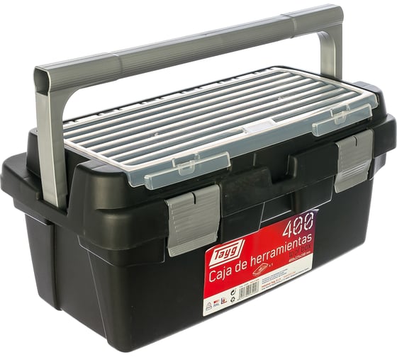 Ящик для инструментов 400x225x190мм, +лоток + органайзер Tayg 162008