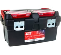 Ящик для инструментов 500x295x270мм + лоток + органайзер + 2 съемных органайзера Tayg 166006