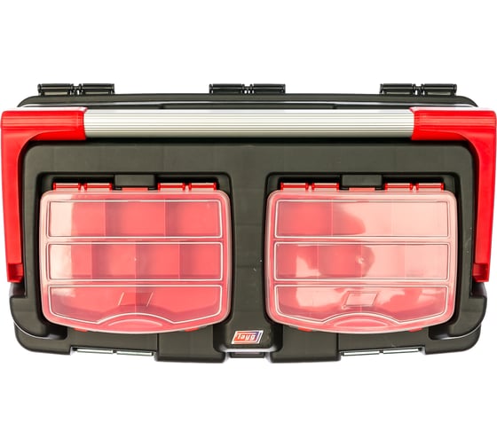 Ящик для инструментов 500x295x270мм, + лоток + 2 съемных органайзера Tayg 165009
