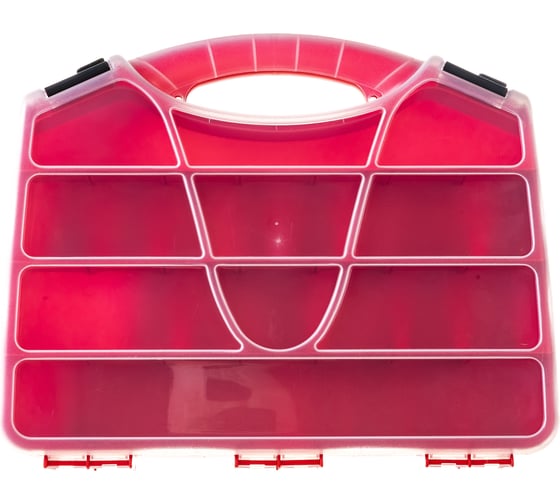 Двухсторонний красный органайзер 13/32 см BLOCKER Leader BR3775КР