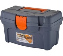 Серо-свинцовый/оранжевый ящик для инструментов 12 BLOCKER Master Economy BR6001СРСВЦОР