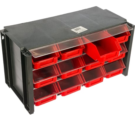 Составная полка 360x170x190мм, 12 выдвижных ячеек Tayg 80х170х50мм 312007