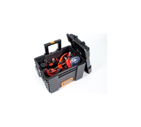 Тележка с ящиком для инструмента RIDGID PRO GEAR CART 564х465х480 макс. нагрузка 75кг 54348R
