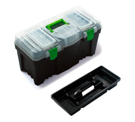 Ящик для инструмента Rusconnect N25G GREEN BOX 320х285х597 мм 613547