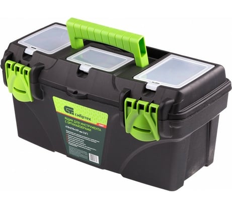 Ящик для инструментов 16”, с органайзерами СИБРТЕХ 90807