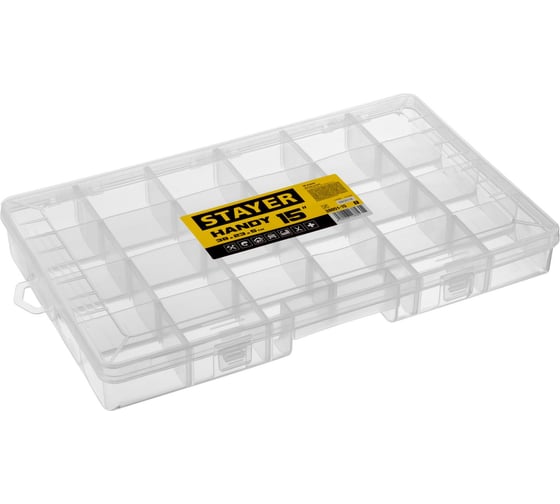 Пластиковый органайзер Stayer HANDY-15 38051-15_z01 1